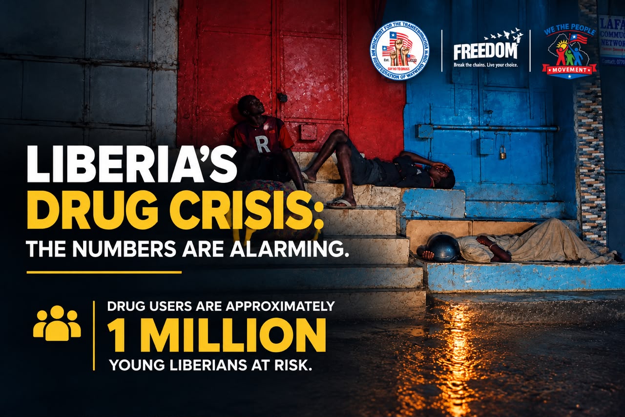 I want Liberia to treat drugs as a national emergency, reclaim ghettos with cleanups and safe zones, expand rehabilitation, and give youth skills, dignity, and second chances — photo 1